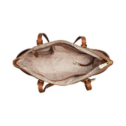 MICHAEL Michael Kors Jet Set Item Trapeze Tote – Luggage (East/West, One Size)