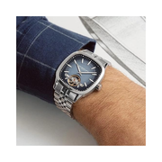 Raymond Weil Freelancer Men’s Automatic Square Watch 2790-ST-50051 – Blue Dial, Stainless Steel, Swiss Made