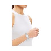 Calvin Klein Women’s CK Iconic Quartz Watch – 35mm Two-Tone Stainless-Steel Mesh Timepiece