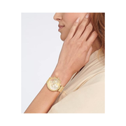 Movado Women’s Bold Evolution Gold Ion-Plated Watch – Swiss Quartz Chronograph, Stainless Steel Bracelet, Yellow Gold