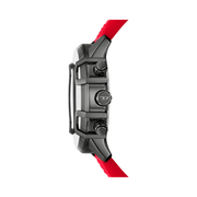 Diesel Griffed Men’s Chronograph Watch – Stainless Steel, Leather, or Silicone Band, 48mm Case