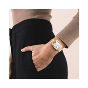 Movado Bold Evolution 2.0 Women’s Luxury Tank Watch – Swiss Quartz, Stainless Steel, 28x26mm