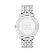 Coach Elliot Women's 36mm Quartz Watch – Stainless Steel Bracelet with Colorful Floral Tea Rose Dial