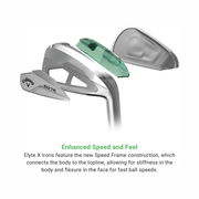Callaway Golf Elyte X Individual Iron (Right Hand, Stiff Flex, Steel Shaft)