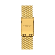 Tissot Lovely Square Women’s Quartz Watch – 20 mm Yellow Gold PVD, Stainless Steel Bracelet