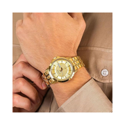 Citizen Quartz Men’s Classic Watch – Gold-Tone Stainless Steel