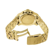 Invicta Pro Diver Men’s Chronograph Watch – Gold & Black Stainless Steel 48mm
