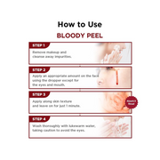 SKIN1004 Bloody Peel – AHA 17% Peeling Solution with BHA & Fruit Extracts – Dramatic Exfoliation for Smooth, Radiant Skin – 1.01 fl.oz (30ml)