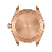 Tissot PR 100 34mm Women’s Swiss Quartz Watch – Stainless Steel & Rose Gold PVD, Mother of Pearl Dial (T1502103311100)