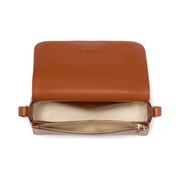 Kate Spade New York Liv Small Flap Crossbody – Spade Flower Jacquard Compact Leather Bag