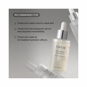 TIRTIR SOS Serum – Radiant Glow Boosting Hydrating Face Serum | Deep Moisture, Plumping & Anti-Aging Formula with Polyglutamic Acid & Peptides | Fragrance-Free, 1.69 fl. oz