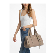 Michael Kors Romee Large Tote – Pebbled Leather with Gold-Tone Hardware