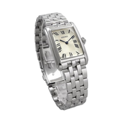Seiko SWR083P1 Ladies Quartz Watch – White Dial, Stainless Steel, Hardlex Crystal, 5ATM Water Resistant
