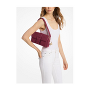 Michael Kors Colby Medium Shoulder Bag – Tonal Hardware / Mulberry