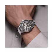 MIDO Multifort Skeleton Chronograph – Swiss Automatic Men’s Watch  Anthracite Skeleton Dial | 43 mm Stainless Steel Case | Swiss Made