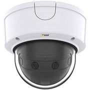 Axis Communications Panoramic Camera - Dome - Color - 8.3 MP - 4320 x 1920-4K - Fixed Focal - Audio - GbE - MJPEG, H.264, AVC - PoE Class 3