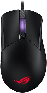 ASUS ROG Gladius III Wired Gaming Mouse, 19K Optical Sensor, 19,000 DPI, 6 Programmable Buttons, RGB Lighting, ROG Switch Socket Design, Swappable Switches, Ergonomic, Black