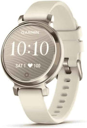Garmin Lily 2 Smartwatch – Stylish Women’s Smartwatch with Hidden Display, Patterned Lens, Coconut Edition