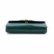 Gucci Pre-Loved Zumi Small Leather Shoulder Bag – Green