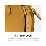 Coach Heart Crossbody Bag – Regenerative Glovetanned Leather, Versatile Fun Design, Compact Organizer