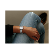 Nine West Women’s Bracelet Watch – Silver-Tone Sunray Dial