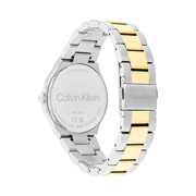 Calvin Klein Ladies’ Timeless Beauty Quartz Watch – 36mm Two-Tone Elegant Fashion Timepiece