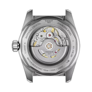 Tissot PR516 Powermatic 80 – 38mm Automatic Watch with Stainless Steel Case & Leather Strap
