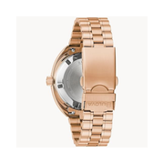 Bulova Oceanographer GMT Automatic Rose Gold Stainless Steel Watch – 41mm
