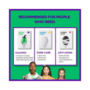 SKIN1004 Witch Pack | 1 Box (8 Treatments + Brush) | Green Tea Mud Mask for Pore Care, Soothing & Purifying | Korean Skincare