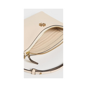 Tory Burch Women's Mercer Pebbled Calfskin Leather Wallet Crossbody | Elegant Designer Accessory