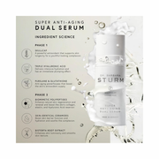 Dr. Barbara Sturm Super Anti-Aging Dual Serum | Advanced Wrinkle-Reducing Formula