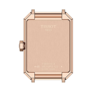 Tissot SRV Women’s Swiss Quartz Watch – Mother of Pearl Dial, Stainless Steel Case, Leather Strap, 21.8mm (T1601103611300)