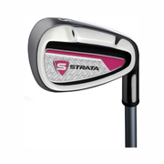 Callaway Golf Women’s Strata Complete 11-Piece Set (Left or Right Hand, Ladies Flex, Silver)