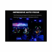 AVKANS AI Auto Tracking NDI 6 Camera | 20X Zoom PTZ Live Streaming Camera (NDI HX2 & NDI HX3)