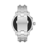 Diesel Griffed Gen 6 Smartwatch – Alexa Built-In, GPS, Heart Rate & SpO2 Tracking | Wear OS, Fast Charging, Notifications | Silver