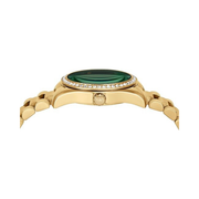 Michael Kors Women's Lexington Lux Multifunction Gold-Tone Stainless Steel Bracelet Watch (Model: MK4924)