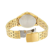 Citizen Quartz Men’s Classic Watch – Gold-Tone Stainless Steel