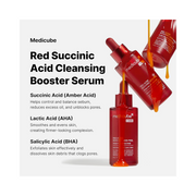 Medicube 21% Acid Wash-Off Exfoliant – AHA + BHA + Succinic Acid Resurfacing Serum – For Bumpy, Breakout-Prone Skin – Korean Exfoliating Treatment, 1.41 fl.oz