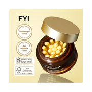 Medicube Deep Vitamin C Golden Capsule Moisturizer – Brightening & Anti-Aging Face Cream with Liposome Vitamin C, Niacinamide & Sea Buckthorn | Radiance-Boosting Gel Hydrator | Korean Skincare 1.94 oz