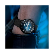 MIDO Commander Shade Swiss Automatic Men’s Watch – 37mm Stainless Steel | Gradient Dial, Vintage Monocasque Design