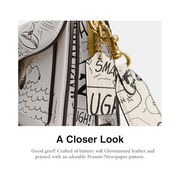 Coach Tabby Shoulder Bag 26 – Chalk Multi Glovetanned Leather Designer Handbag | Coach x Peanuts Edition