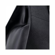 Pre-Loved Prada Paradigme Medium Tote Bag – Black Saffiano Leather Designer Handbag