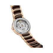 Rado Centrix Automatic Diamonds Open Heart – Women’s Swiss Automatic Watch | 35mm Sapphire Crystal, Stainless Steel PVD