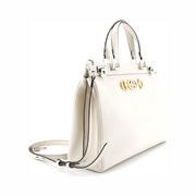 Gucci Pre-Loved Zumi Top Handle Bag – Medium Leather Tote in Neutral