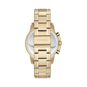 Fossil Men’s Dean Quartz Gold Stainless Steel Chronograph Watch