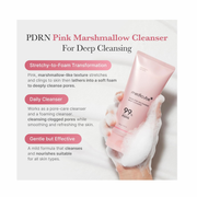 Medicube PDRN Marshmallow Whip Cleanser – Gentle Daily Cleansing Foam for Pore Care & Uneven Skin Tone (143g)