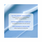 LANEIGE Water Sleeping Mask – Hydrating Overnight Gel Mask with Squalane, Niacinamide & Probiotic Complex | Brightening Korean Night Mask 2.36 fl oz