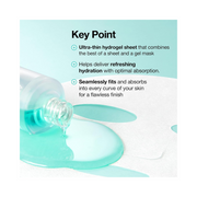 ANUA PDRN Hyaluronic Acid Capsule 100 Serum Mask – Hydrating Korean Sheet Mask for Glass Skin, Salmon PDRN & Collagen (10EA)