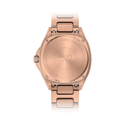 MIDO Multifort TV 35 – Swiss Automatic Watch for Men & Women  Rose Gold Dial | 35 mm Stainless Steel Case | Swiss Made