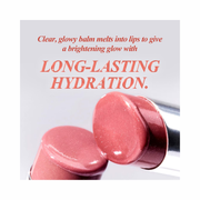 TIRTIR Waterism Glow Melting Balm | Hydrating, Plumping, Non-Sticky Lip Balm, 04 Fig Peach